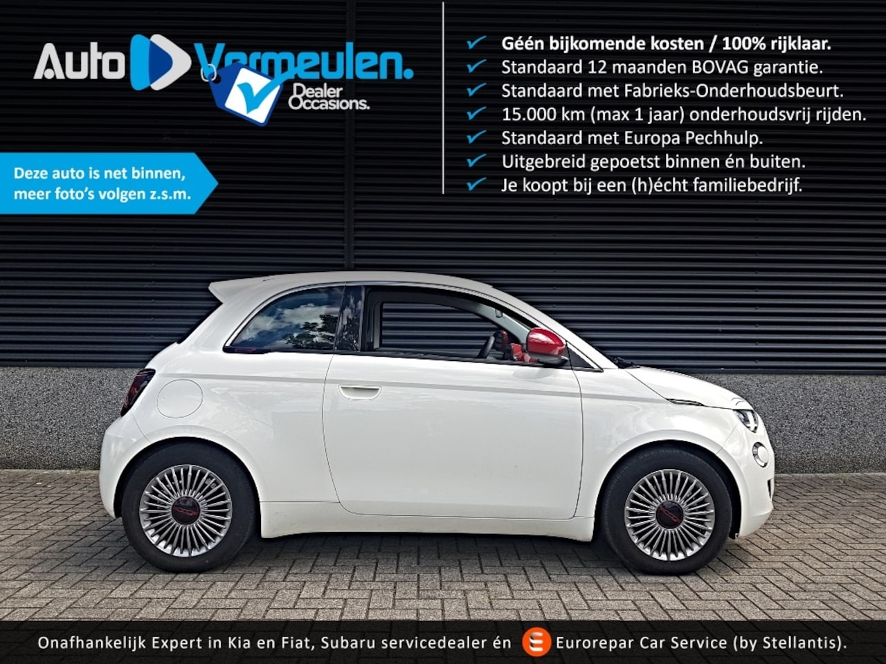 Fiat 500 - RED 42 kWh RED 42 kWh - AutoWereld.nl