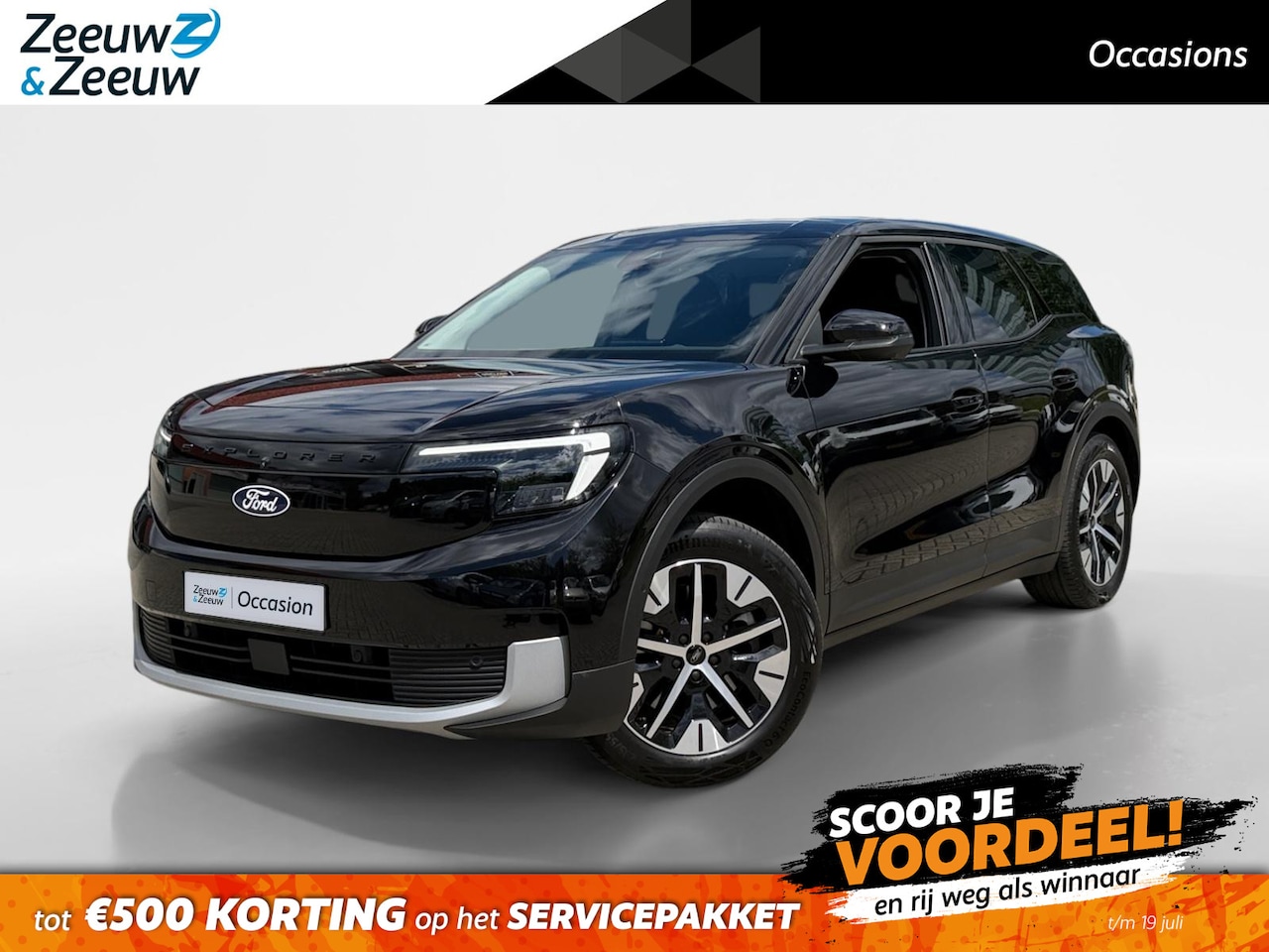 Ford Explorer - Extended Range RWD 77 kWh | Elek. Trekhaak | 602km Rijbereik! | 360° Camera | BLISS | Appl - AutoWereld.nl