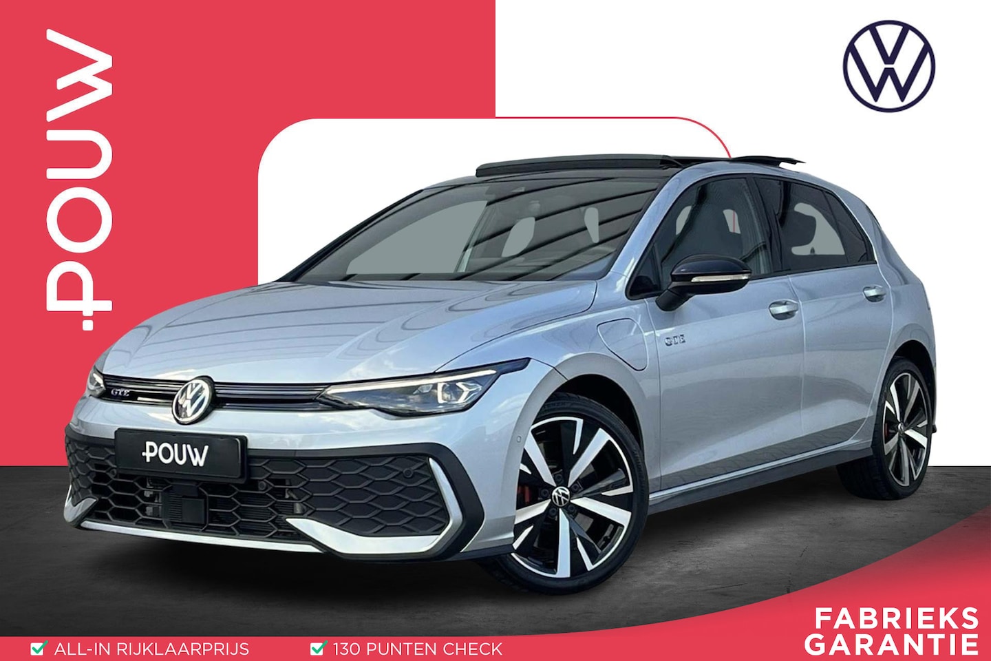 Volkswagen Golf - 1.5 eHybrid 272pk GTE | SoH 100% | Panoramadak | Trekhaak - AutoWereld.nl