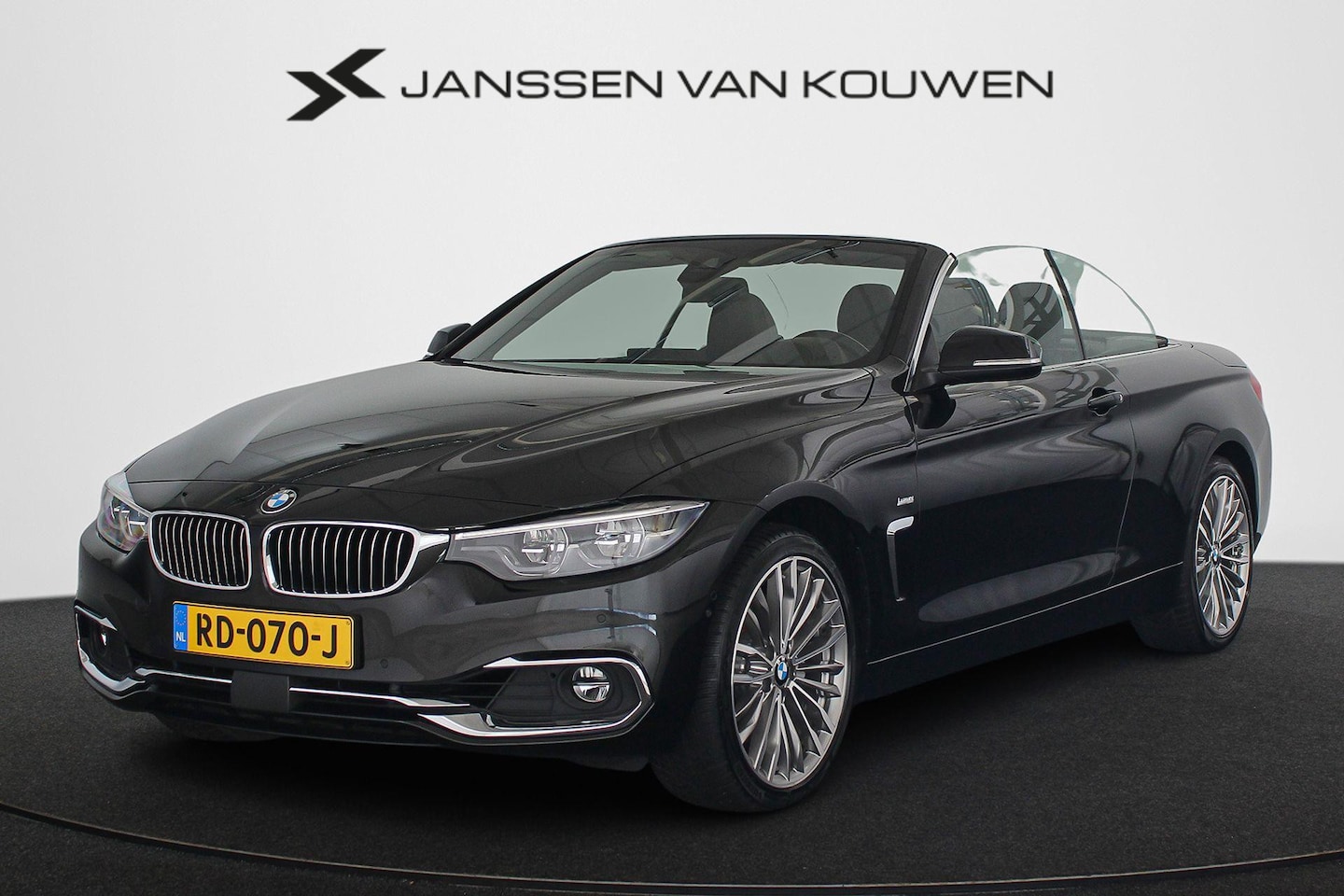 BMW 4-serie Cabrio - 440i xDrive High Executive Harman Kardon Air Collar Head-Up 360 Camera - AutoWereld.nl