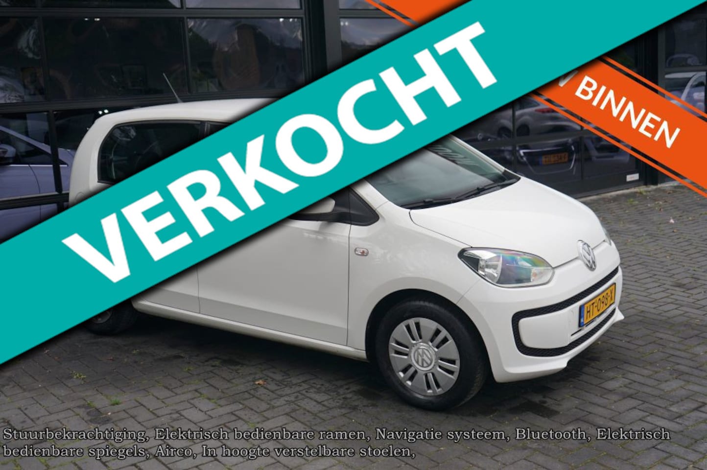 Volkswagen Up! - 1.0 move up! BlueMotion 1.0 move up! BlueMotion, Airco, Navi, Elek pakket - AutoWereld.nl