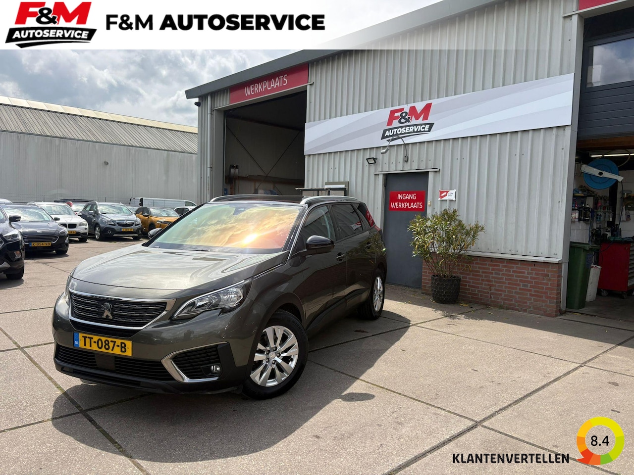 Peugeot 5008 - 1.2 PureTech Advanced Grip Control Allure 7p, Clima, pdc, camera, cruise - AutoWereld.nl