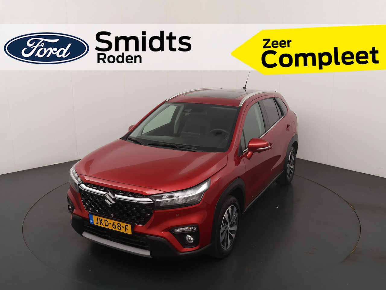 Suzuki S-Cross - 1.4 Boosterjet 130 pk Style Smart Hybrid | Pano | 360° Camera | LED | Stoelverw. | Navi | - AutoWereld.nl
