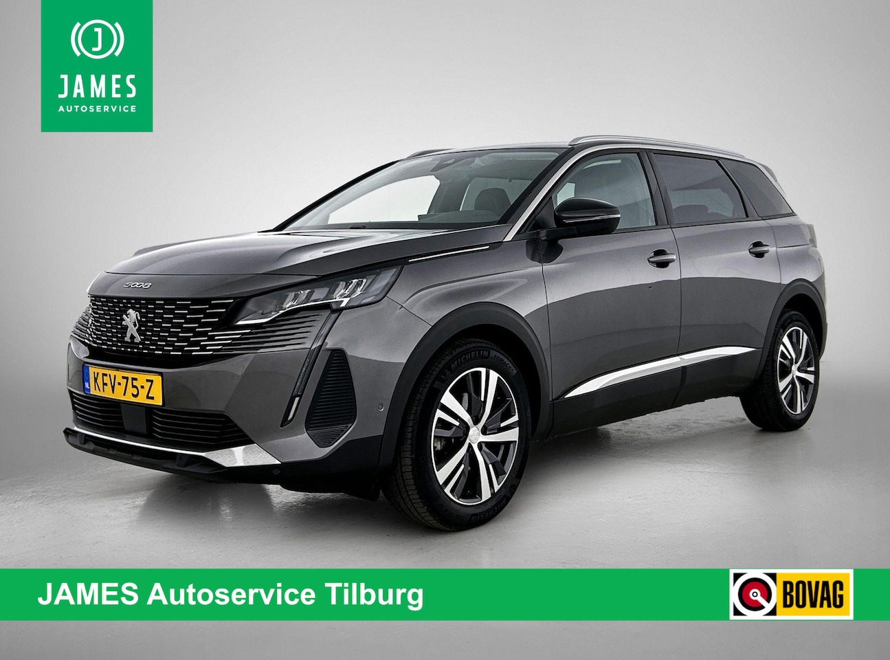 Peugeot 5008 - 1.2 AUTOMAAT 7-PERS. Crossway 1/2 LEER | CAMERA | CLIMA | 18"LMV - AutoWereld.nl