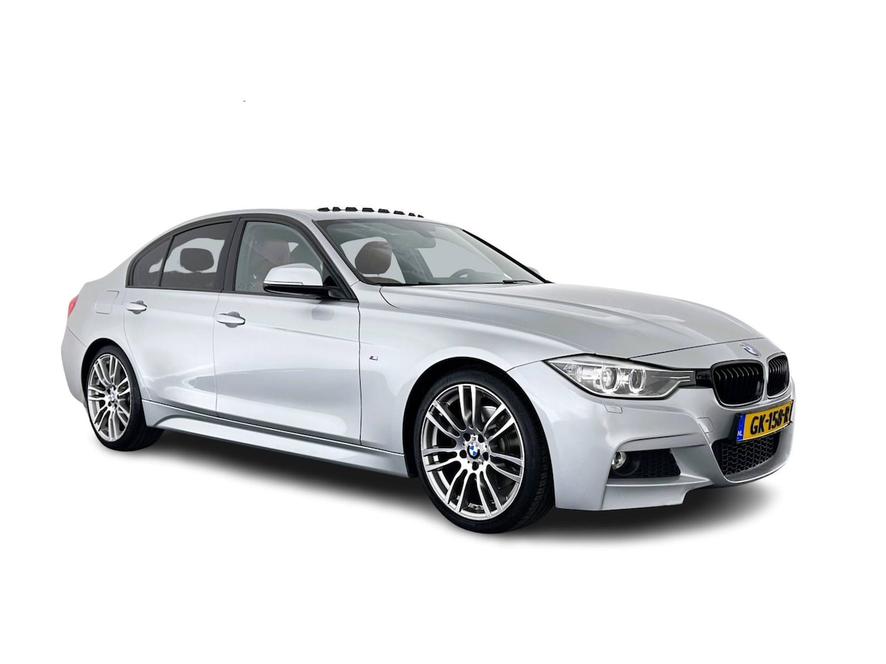 BMW 3-serie - 328i High Executive M-Sport-Pack Aut *PANO | LEATHER | BI-XENON | HEATED-SPORTSEATS | SHIF - AutoWereld.nl