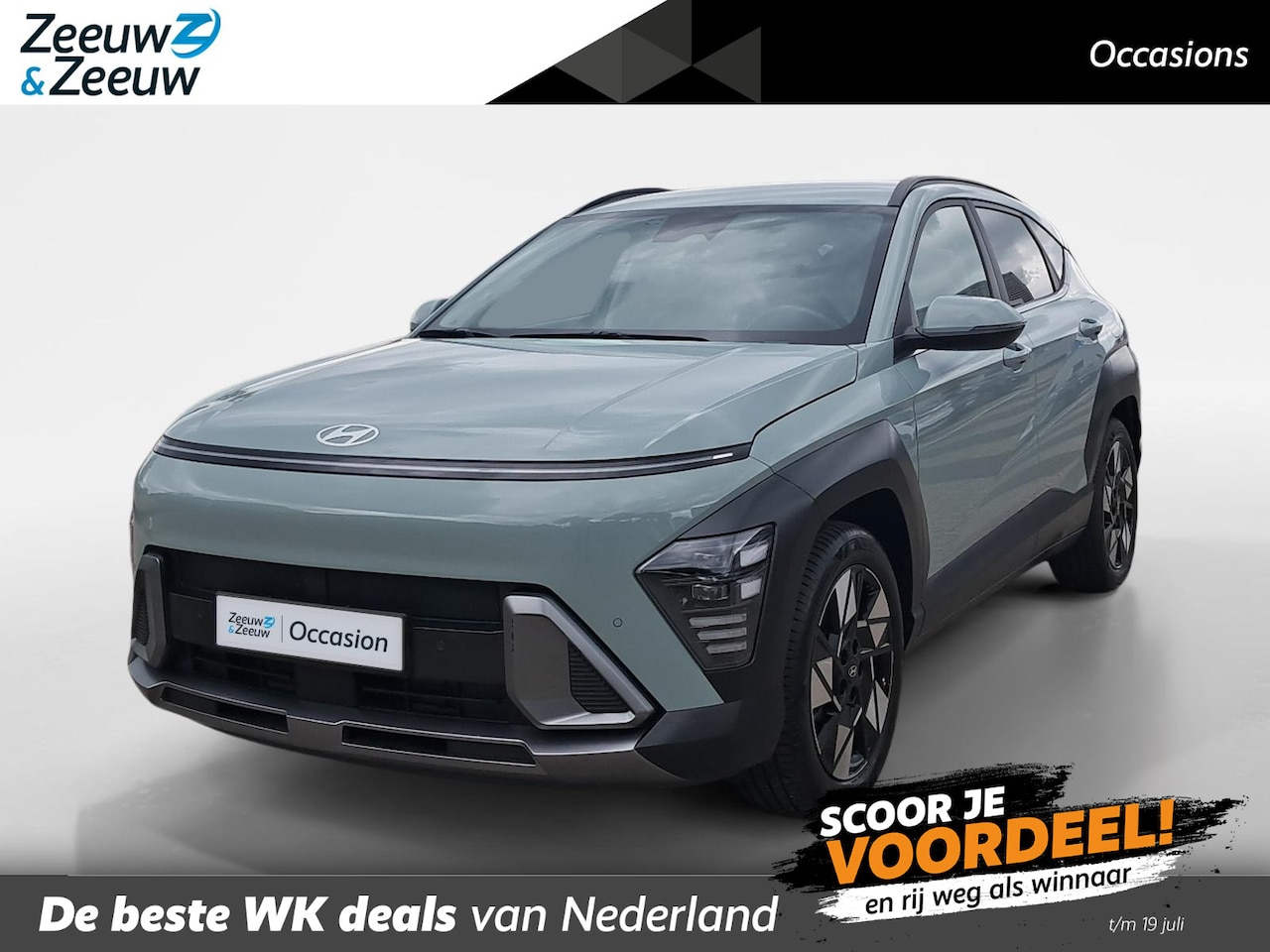 Hyundai Kona - 1.6 GDI HEV Comfort Smart | Stoelverwarming | Elek. achterklep | Navi - AutoWereld.nl