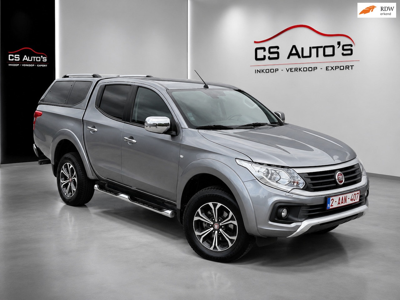 Fiat Fullback - 2.4D SX Double Cab|180pk|euro6|2017|automaat|5pers.|leder|airco|4x4|mitsubishi l200 - AutoWereld.nl