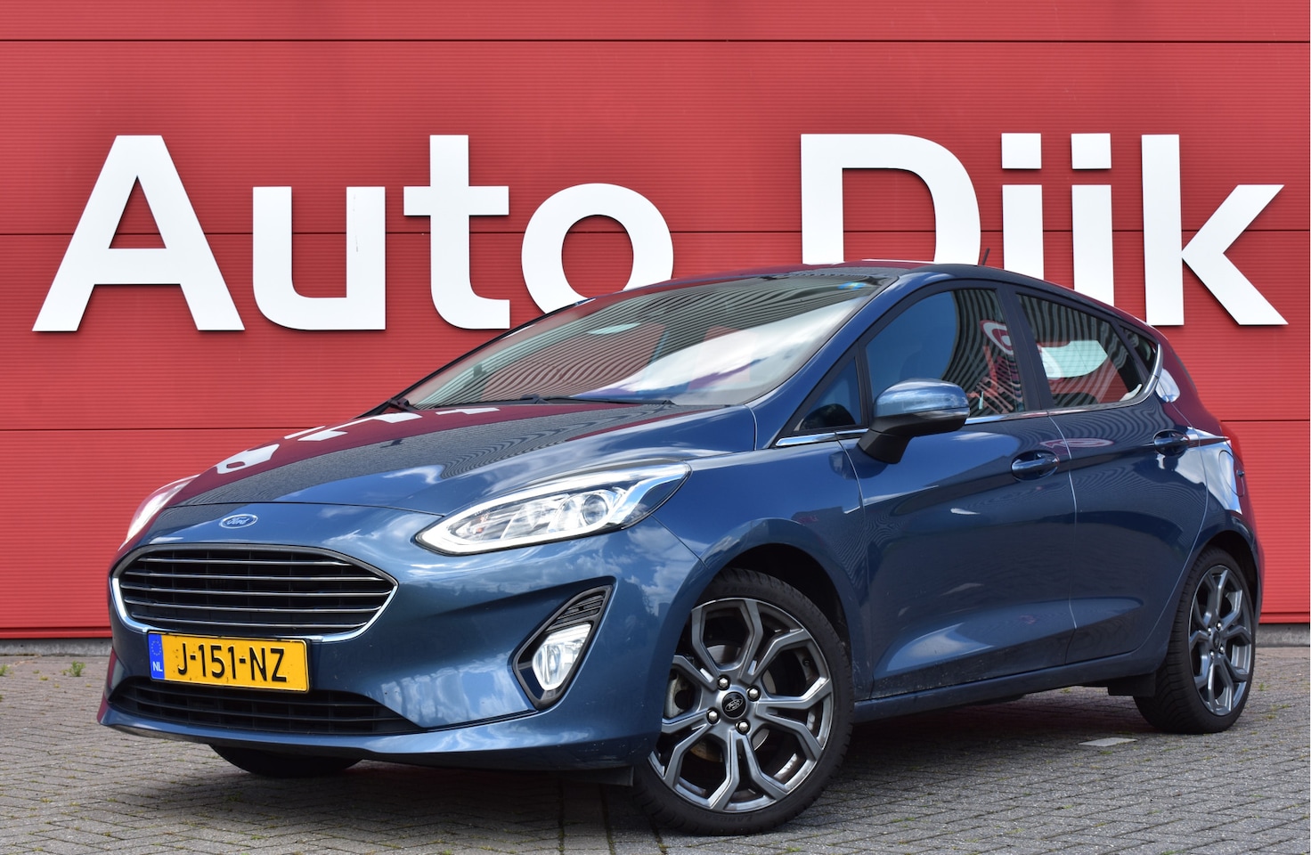 Ford Fiesta - 1.0 EcoBoost Hybrid Titanium X LED | B&O | Keyless | Carplay | Clima | Cruise | PDC V+A | - AutoWereld.nl
