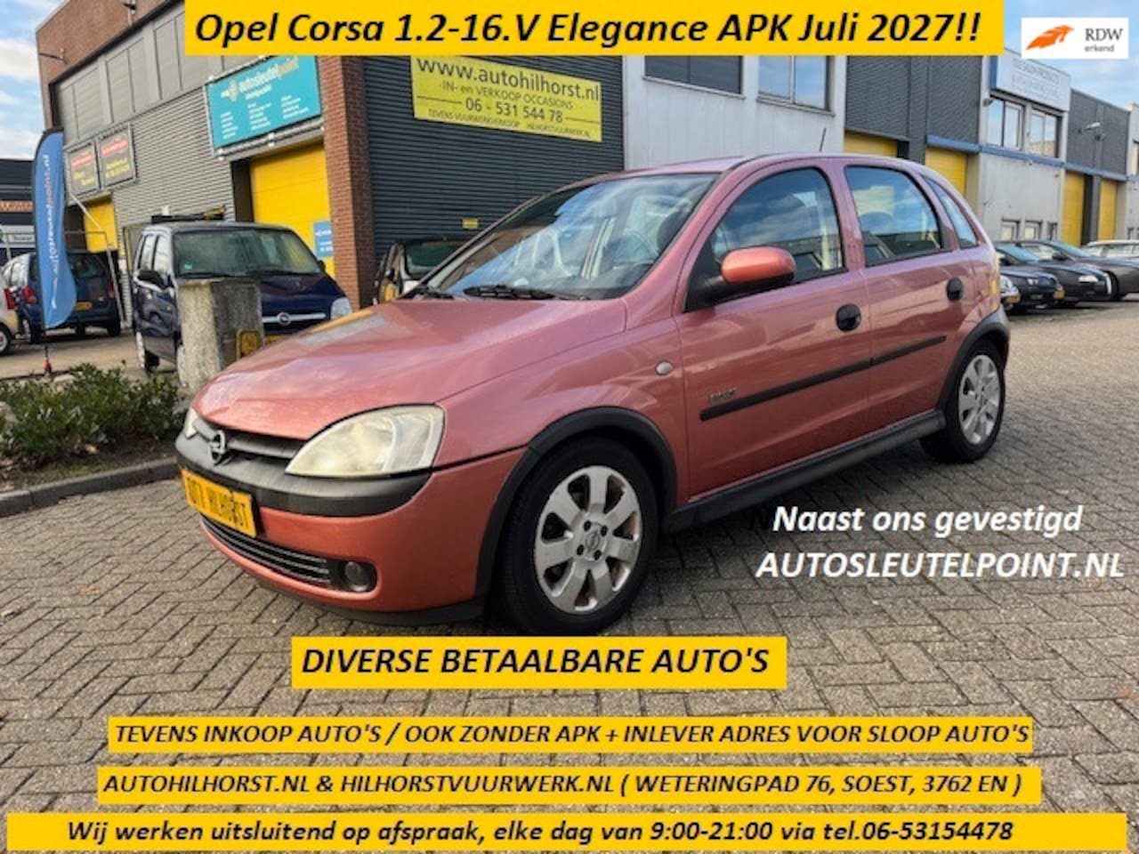 Opel Corsa - 1.2-16V Elegance Diverse van €999,- tot €1999,- Enz................. - AutoWereld.nl