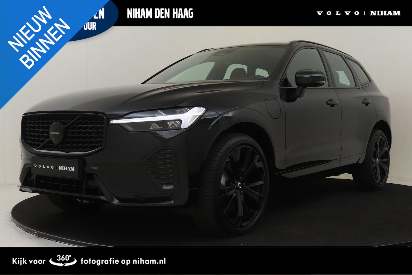 Volvo XC60 - T6 PLUG-IN HYBRID AWD ULTRA BLACK EDITION -PANO.DAK|HARMAN/KARDON|360°CAM|HEAD-UP DISP.|GE - AutoWereld.nl