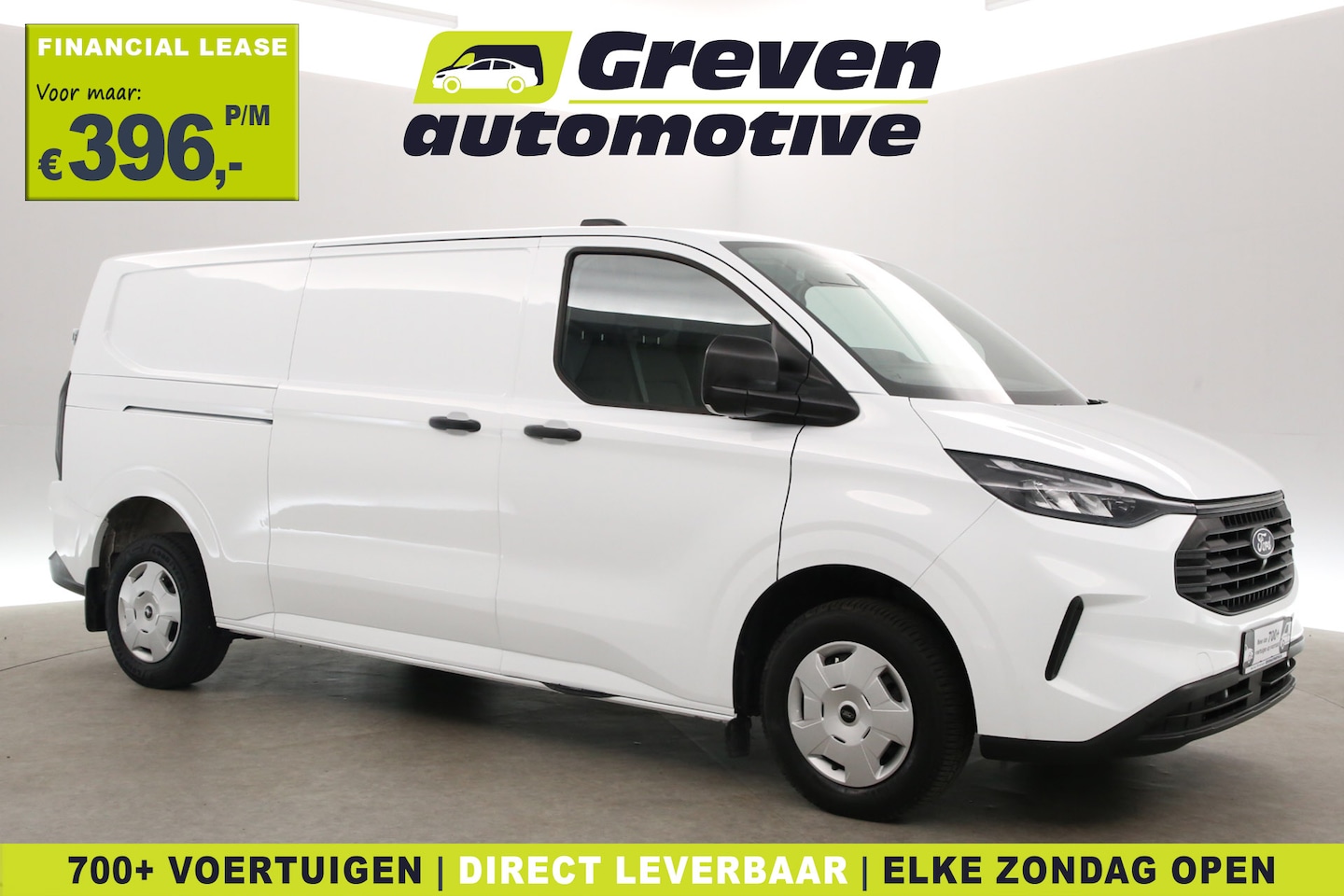 Ford Transit Custom - 2.0 EcoBlue L2H1 | Airco | Cruise | Camera | Virtual | Carplay | 3 Zits - AutoWereld.nl