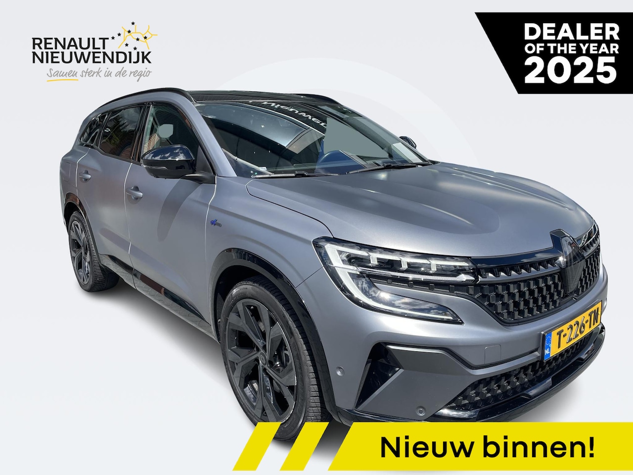 Renault Espace - E-Tech full hybrid 200 esprit Alpine 7p. | 4 CONTROL | PANORAMADAK | STOEL VERW. | STUUR V - AutoWereld.nl