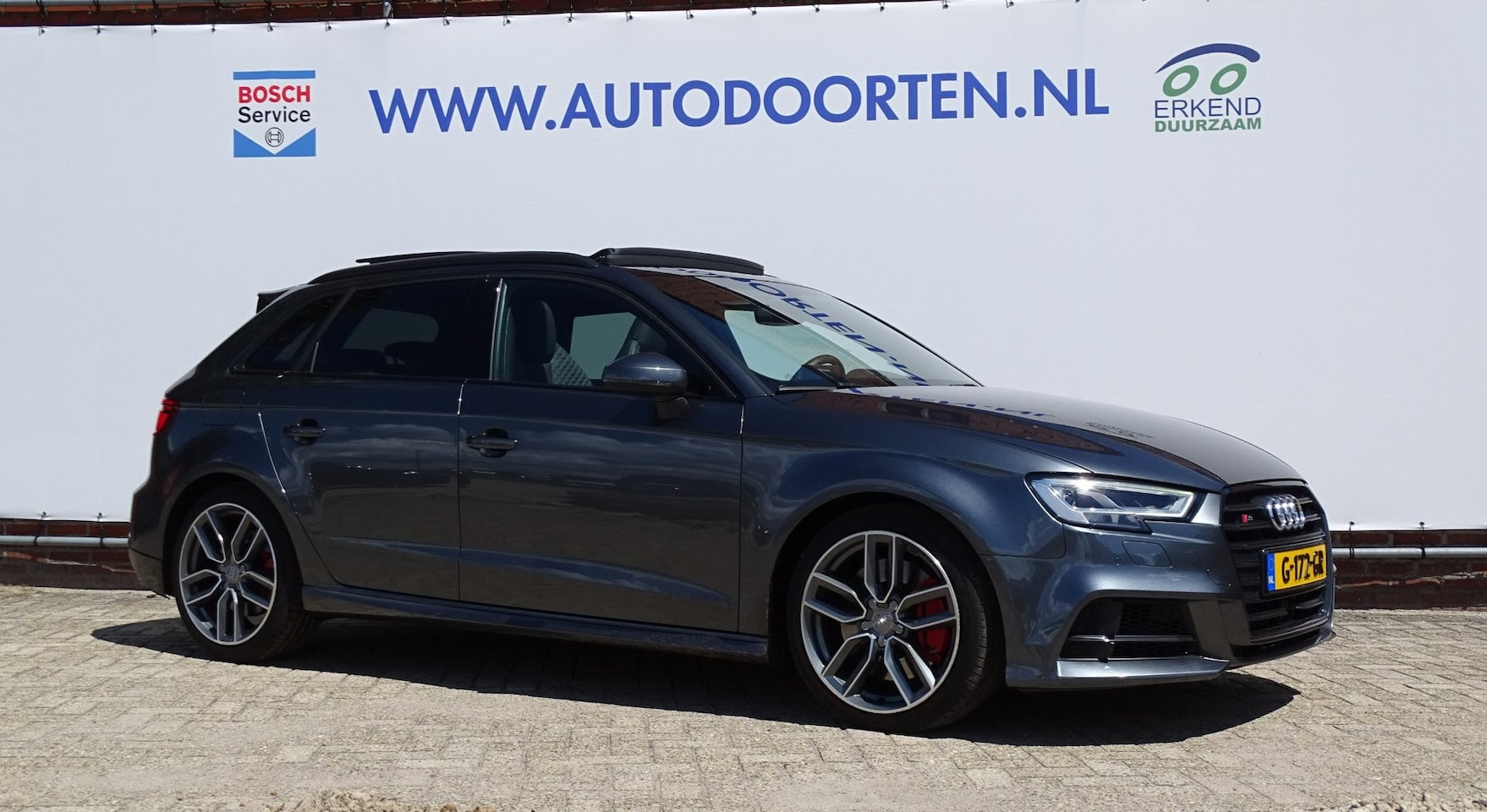 Audi A3 Sportback - 2.0 TFSI S3 quattro Pro Line Plus|B&O|Pano|Leder|Camera - AutoWereld.nl