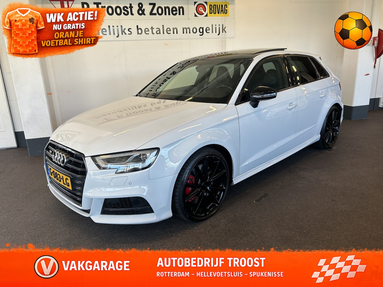 Audi A3 Sportback - 2.0 TFSI S3 quattro Pro Line Plus | Panoramadak | RS Kuipstoelen | Adaptief onderstel | Di - AutoWereld.nl