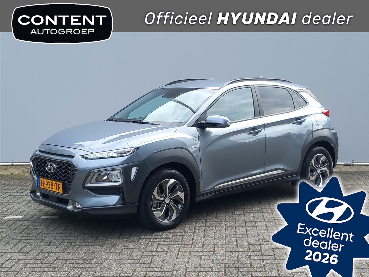 Hyundai Kona - GDI 141pk HEV 2WD Aut. Fashion | Trekhaak | Navi | Climate en Cruise Control - AutoWereld.nl