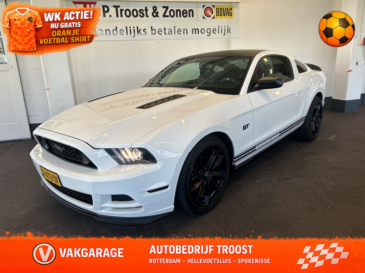 Ford Mustang - USA 4.6 V8 GT Bullit Handgeschakeld | Cruise control | Climate control | Lederen bekleding - AutoWereld.nl