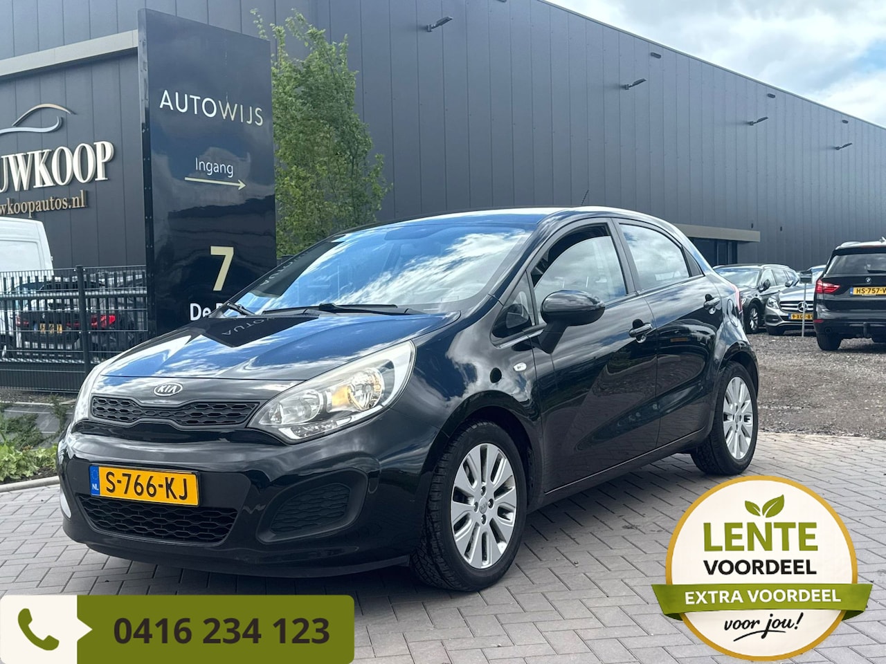 Kia Rio - 1.2 CVVT Comfort Pack|APK 4-2027|5-DEU|AIRCO|LM-VELG - AutoWereld.nl