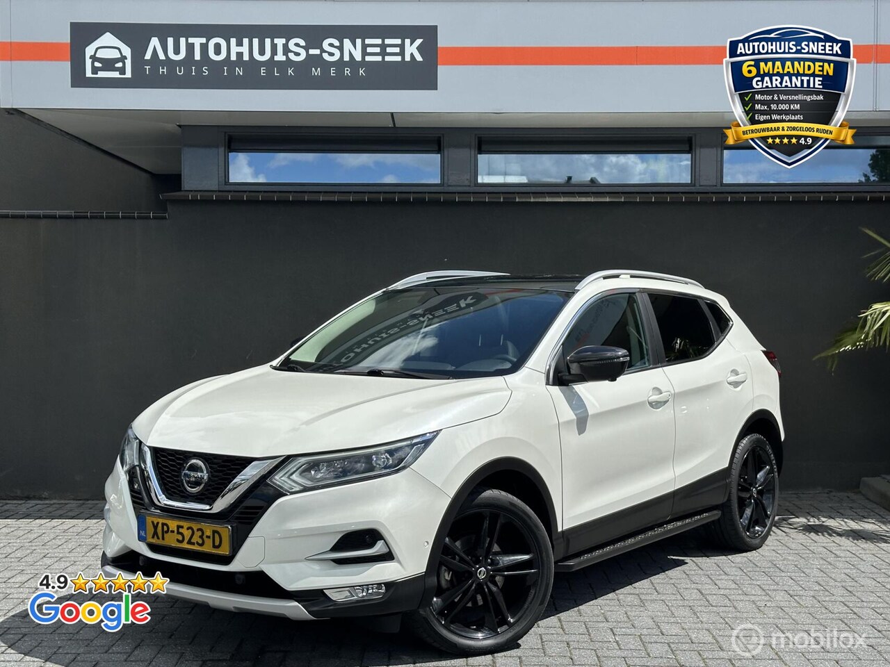 Nissan Qashqai - Tekna|Pano | 360° Camera | Keyless | Trekhaak - AutoWereld.nl