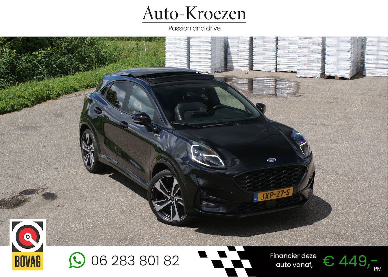 Ford Puma - 1.0 EcoBoost Hybrid ST-Line X First Edition | Pano | Camera | Cruise | - AutoWereld.nl