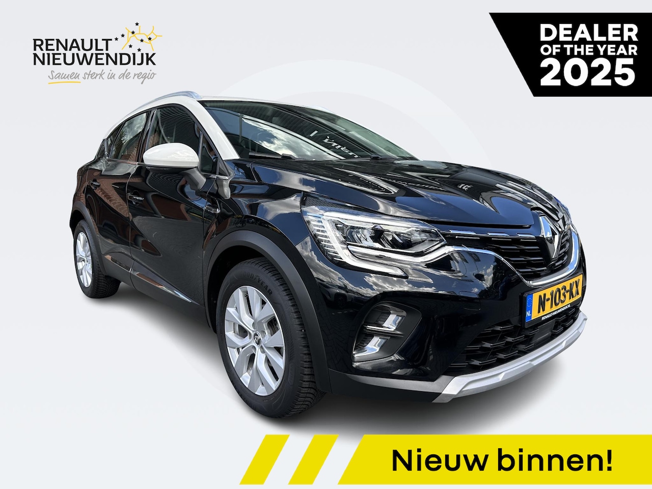 Renault Captur - 1.0 TCe 100 Intens | NAVI | ALLSEASON BANDEN | SENSOREN | CLIMATE | CRUISE | APPLE CARPLAY - AutoWereld.nl