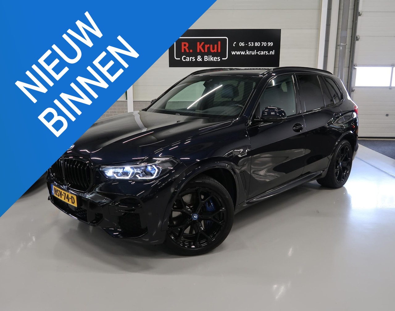 BMW X5 - xDrive45e M-Sport High Executive Laser Panoramadak Carbon 360 Camera Individual Leer Head- - AutoWereld.nl