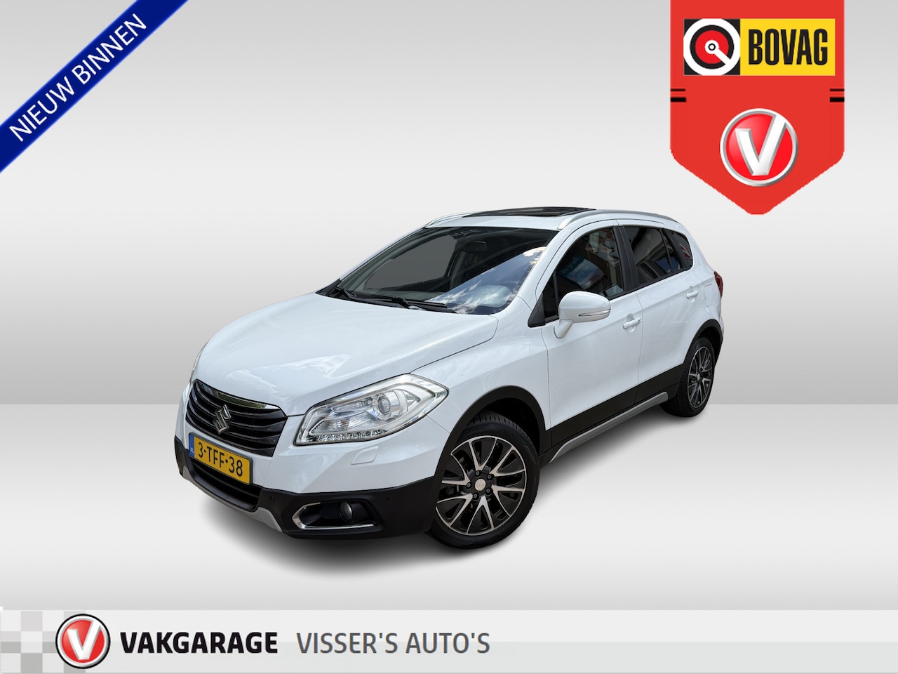 Suzuki SX4 S-Cross - 1.6 High Executive | stoelverwarming | afneembaretrekhaak | schuif/kanteldak | 17 inch vel - AutoWereld.nl
