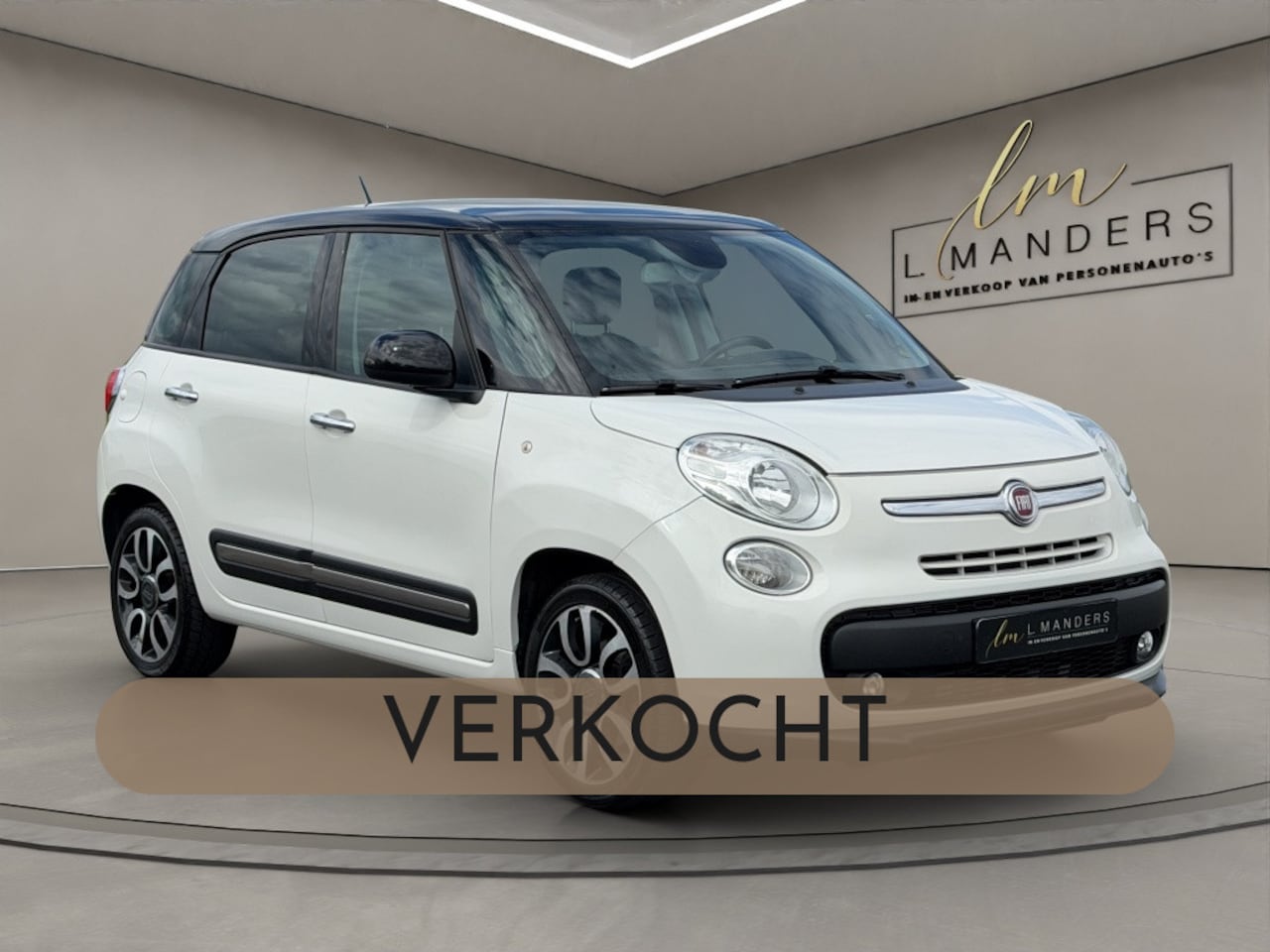 Fiat 500 L - 0.9 TwinAir Lounge 2013 WIT | Trekhaak | Airco | Display - AutoWereld.nl