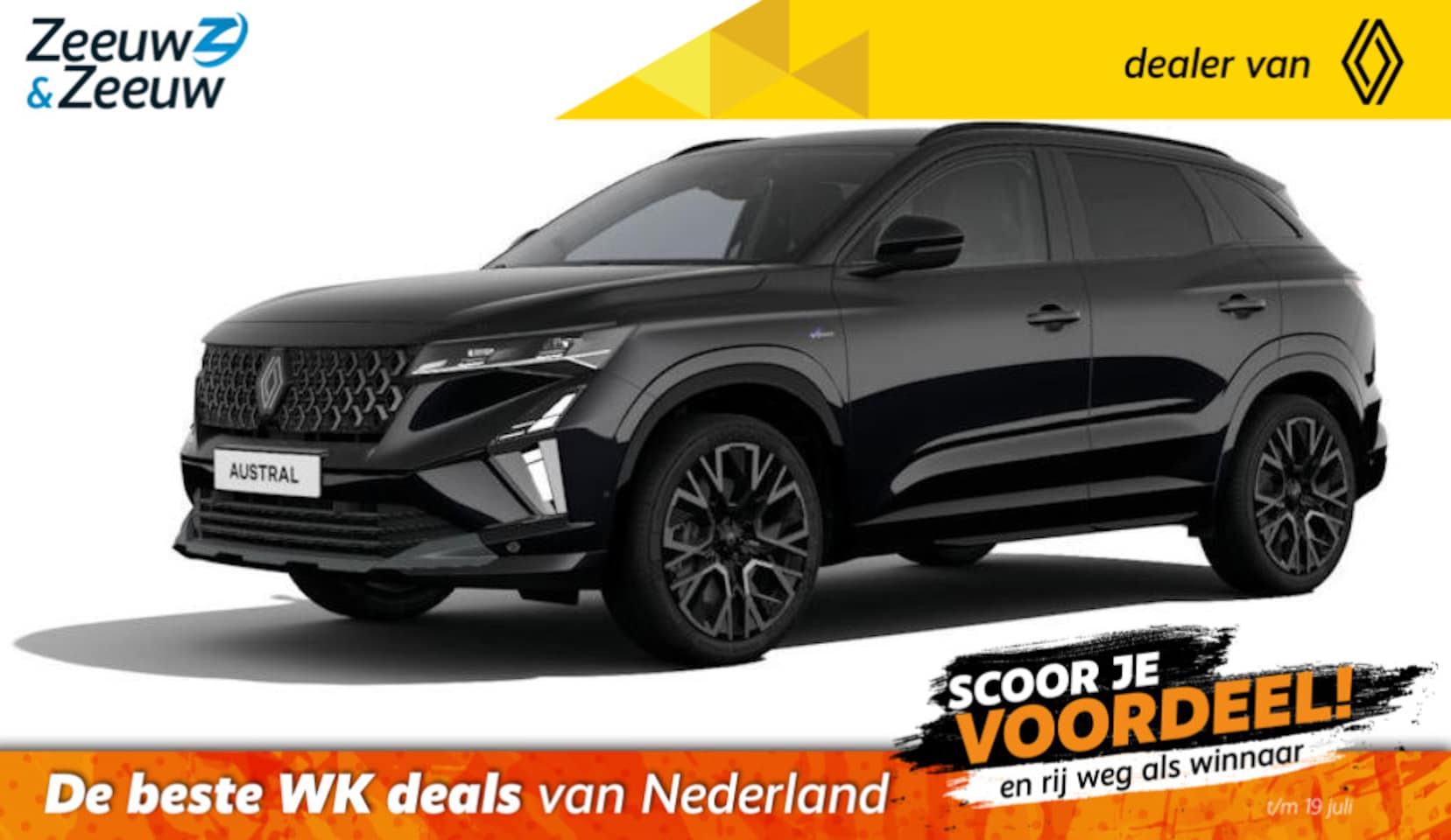 Renault Austral - (Zeeuw & Zeeuw Private Lease Actie v.a. € 644,-) E-Tech full hybrid 200 Esprit Alpine | Wi - AutoWereld.nl