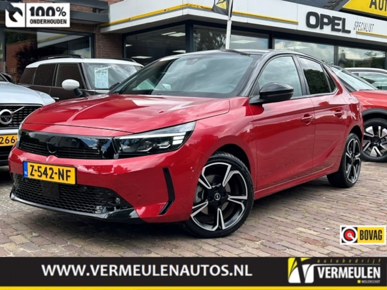 Opel Corsa - 1.2 Turbo Hybrid eDTC 145PK Ultimate Automaat + 17''/ Navi/ Clima/ Cruise/ CarPlay/ Winter - AutoWereld.nl