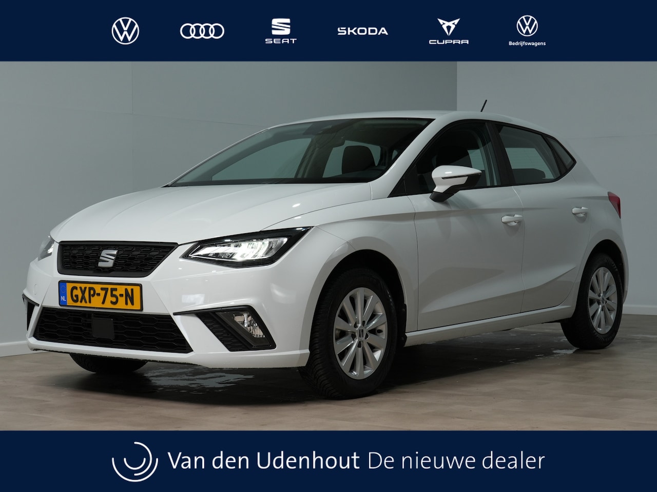 SEAT Ibiza - 1.0 95pk EcoTSI Style Plus Parkeerstensoren Airco Carplay Navigatie 240 - AutoWereld.nl