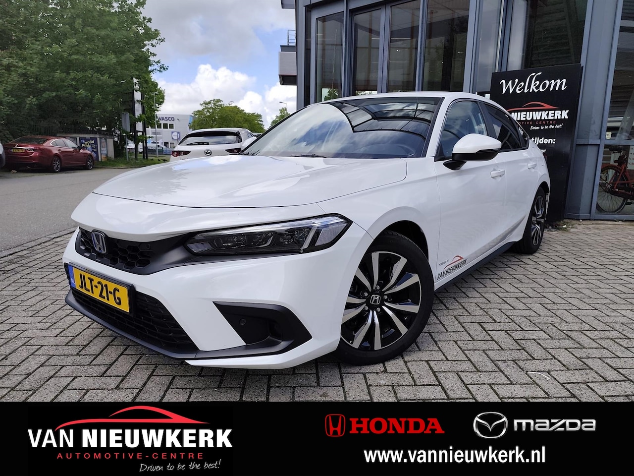 Honda Civic - 2.0 HYBRID 184PK AUTOMAAT Elegance Navi | SUPER DEMO DEAL |Carplay & Android | Camera - AutoWereld.nl