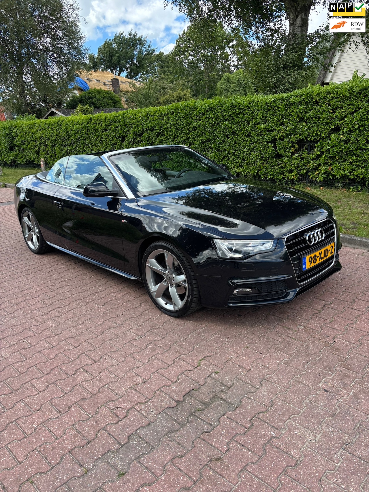 Audi A5 Cabriolet - 1.8 TFSI Pro Line S AUT CABRIO NAP NIEUWSTAAT! - AutoWereld.nl