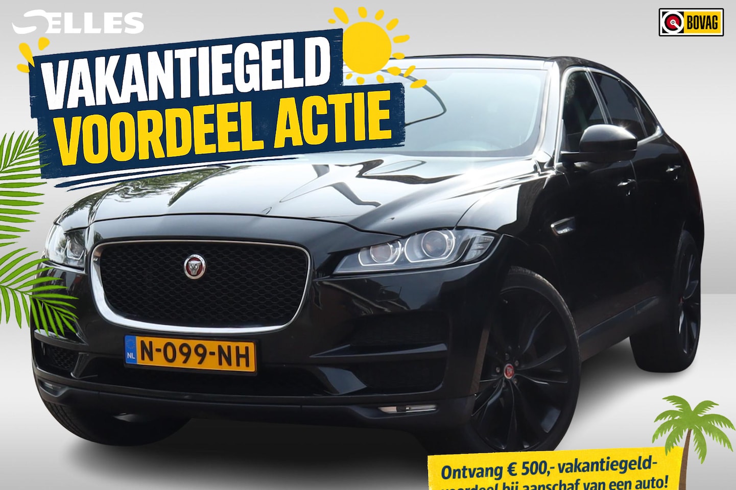 Jaguar F-Pace - 3.0 Portfolio AWD 30d Navigatie | Leder | bi- Xenon | LM 22 inch | - AutoWereld.nl