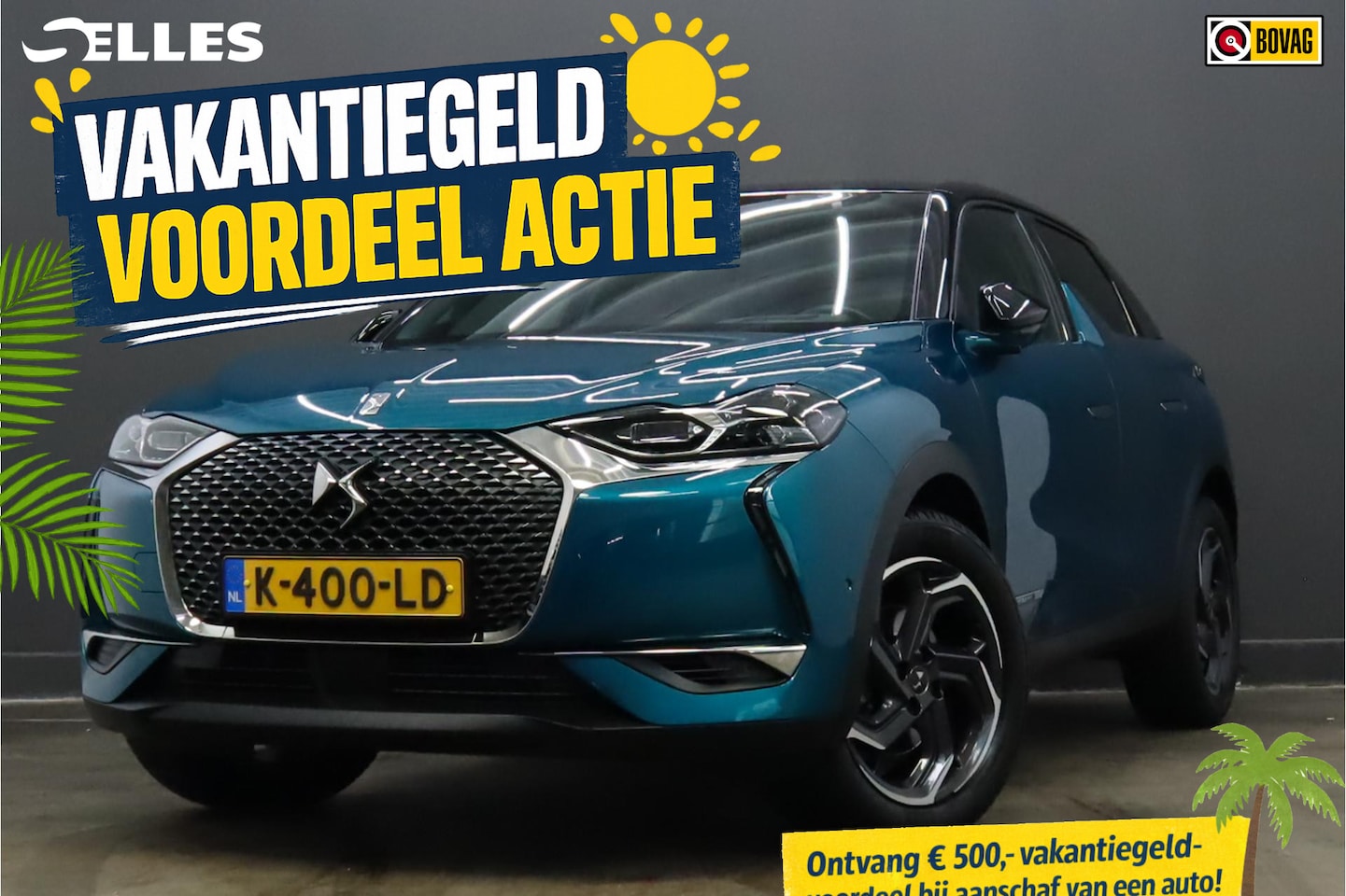 DS 3 Crossback - 1.2 PureTech Grand Chic Camera | Applecarplay | - AutoWereld.nl