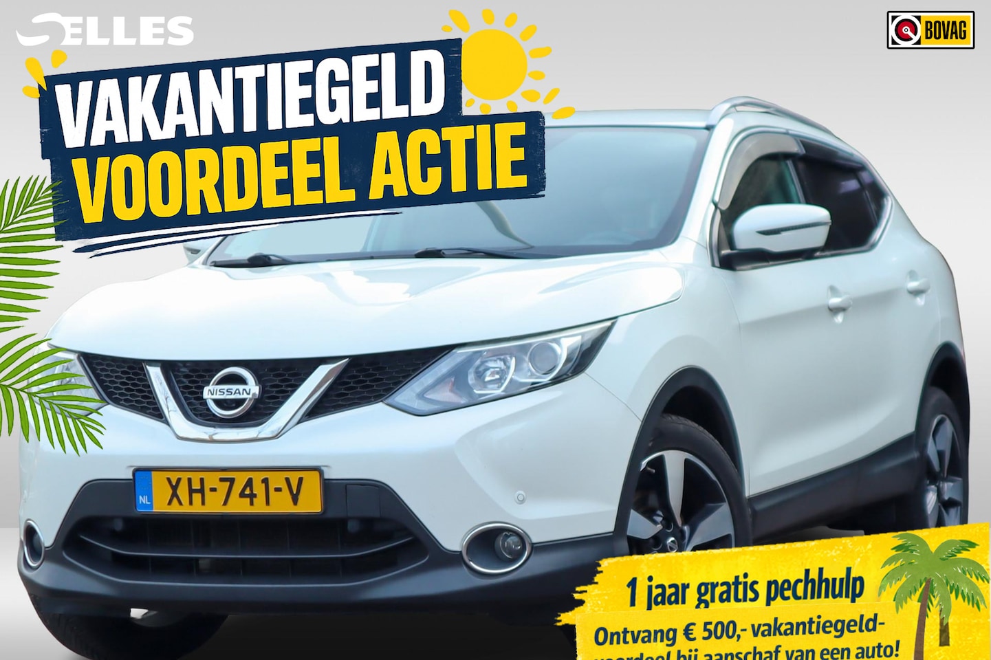 Nissan Qashqai - 1.2 Connect Edition | Trekhaak | DAB Radio | 360 Camera | Keyless - AutoWereld.nl