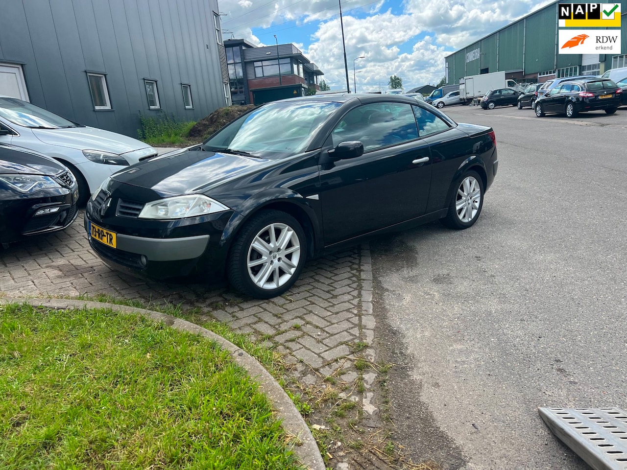 Renault Mégane coupé cabriolet - 2.0-16V Luxe AUTOMAAT NIEUW APK CABRIO. - AutoWereld.nl