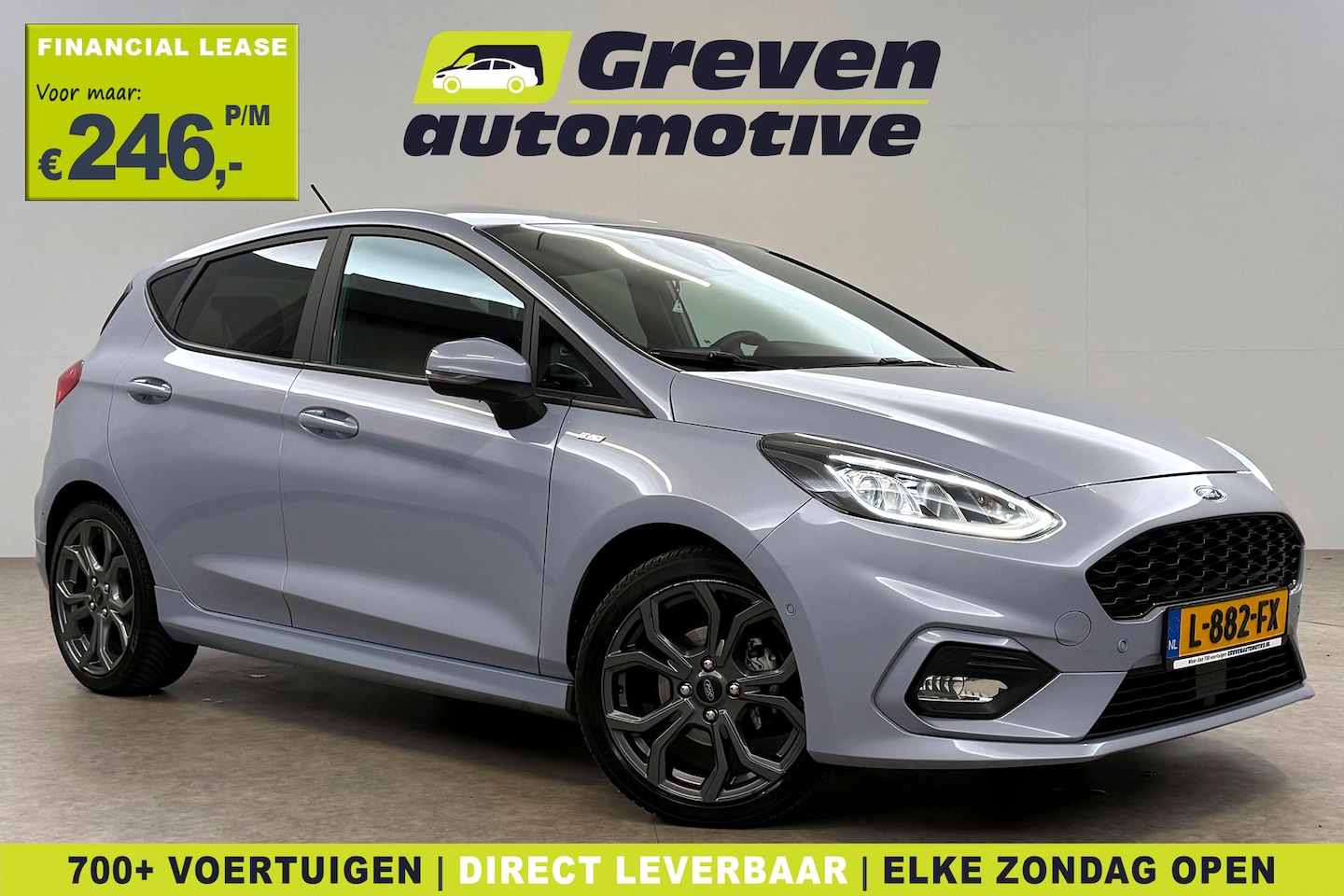 Ford Fiesta - 1.0 EcoBoost ST-Line | Camera | Cruise | Clima | LED | Stoel/stuurverw. | NAP - AutoWereld.nl