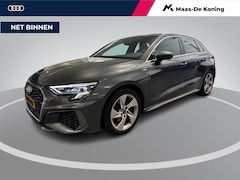 Audi A3 Sportback - 35 TFSI 150pk S-Tronic S Edition · Camera · Apple/Android Car Play · Stoelverwarming · Par