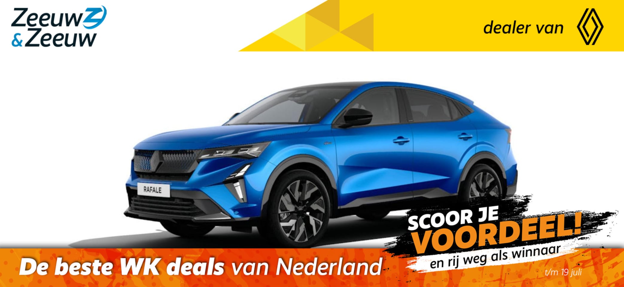 Renault Rafale - E-Tech full hybrid 200 esprit Alpine | NU uit voorraad leverbaar met €8.000,- Zeeuw & Zeeu - AutoWereld.nl