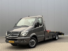 Mercedes-Benz Sprinter - 516 2.2 CDI 432 Aanhanger BE Rijbewijs 5 tons uitvoering Luchtvering zeer luxe uitvoering