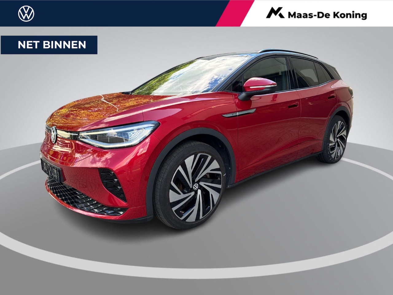 Volkswagen ID.4 - GTX 299pk 4Motion 77 kWh · Panoramadak · 360 Camera · Dodehoeksensor ·Warmtepomp · Alarmkl - AutoWereld.nl