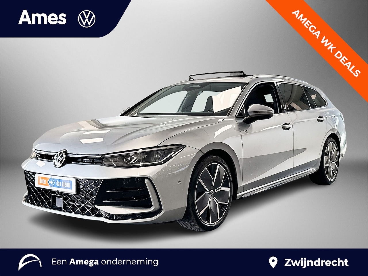 Volkswagen Passat Variant - 1.5 150pk eTSI R-Line Edition Top-Sport Ego-Active, incl. massagefunctie | Achteruitrijcam - AutoWereld.nl