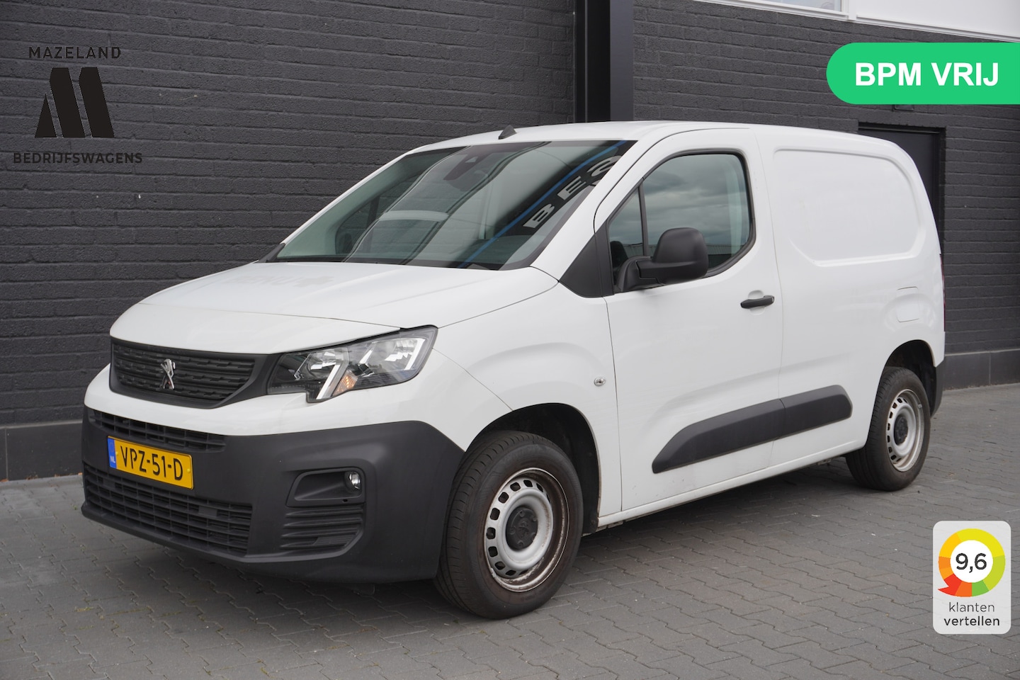 Peugeot Partner - 1.2 110PK BENZINE ! - Airco - Cruise - PDC - €12.499,- Excl. - AutoWereld.nl