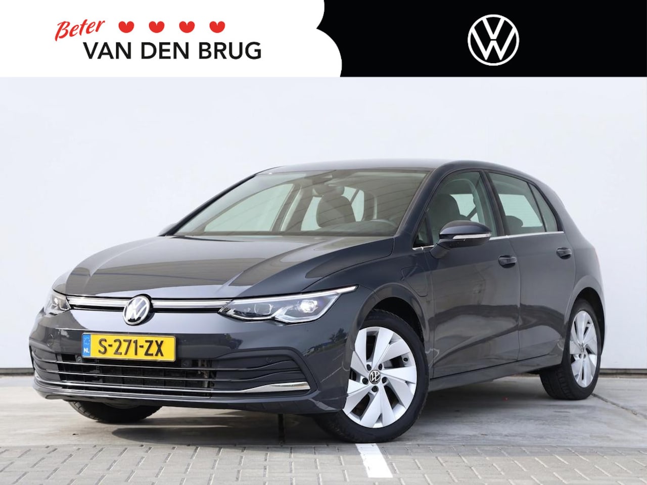 Volkswagen Golf - 1.4 eHybrid Style 204PK DSG | Navigatie | Led | Ergo stoelen | Cruise control | Digitaal d - AutoWereld.nl