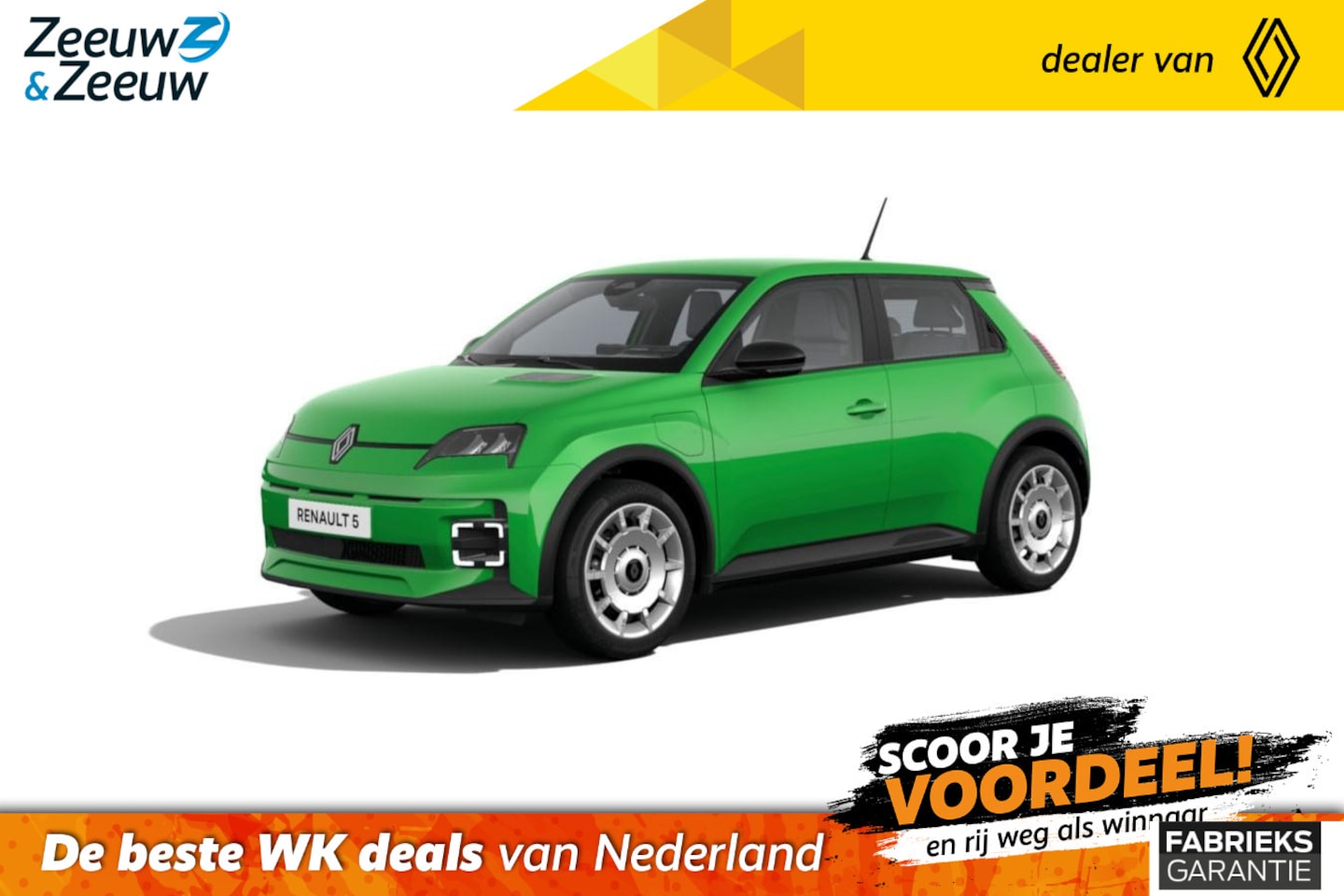 Renault 5 - urban range evolution 40 kWh | Auto van het Jaar 2025 | Nu leverbaar met €1500,- extra voo - AutoWereld.nl