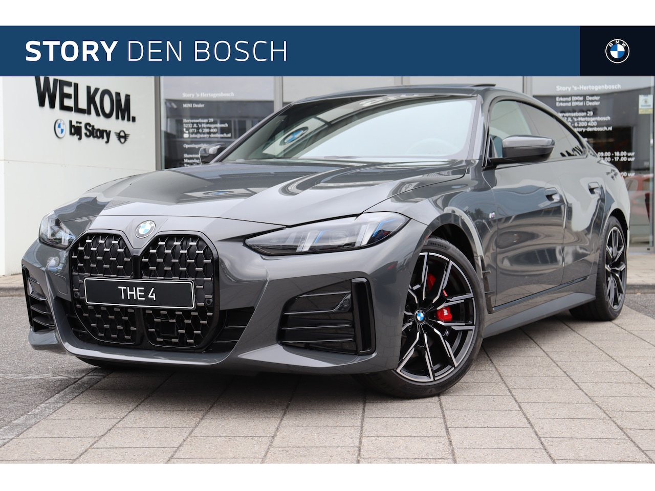 BMW 4-serie Gran Coupé - 420i M Sport Automaat / Schuif-kanteldak / Achteruitrijcamera / Adaptieve LED / Stuurverwa - AutoWereld.nl