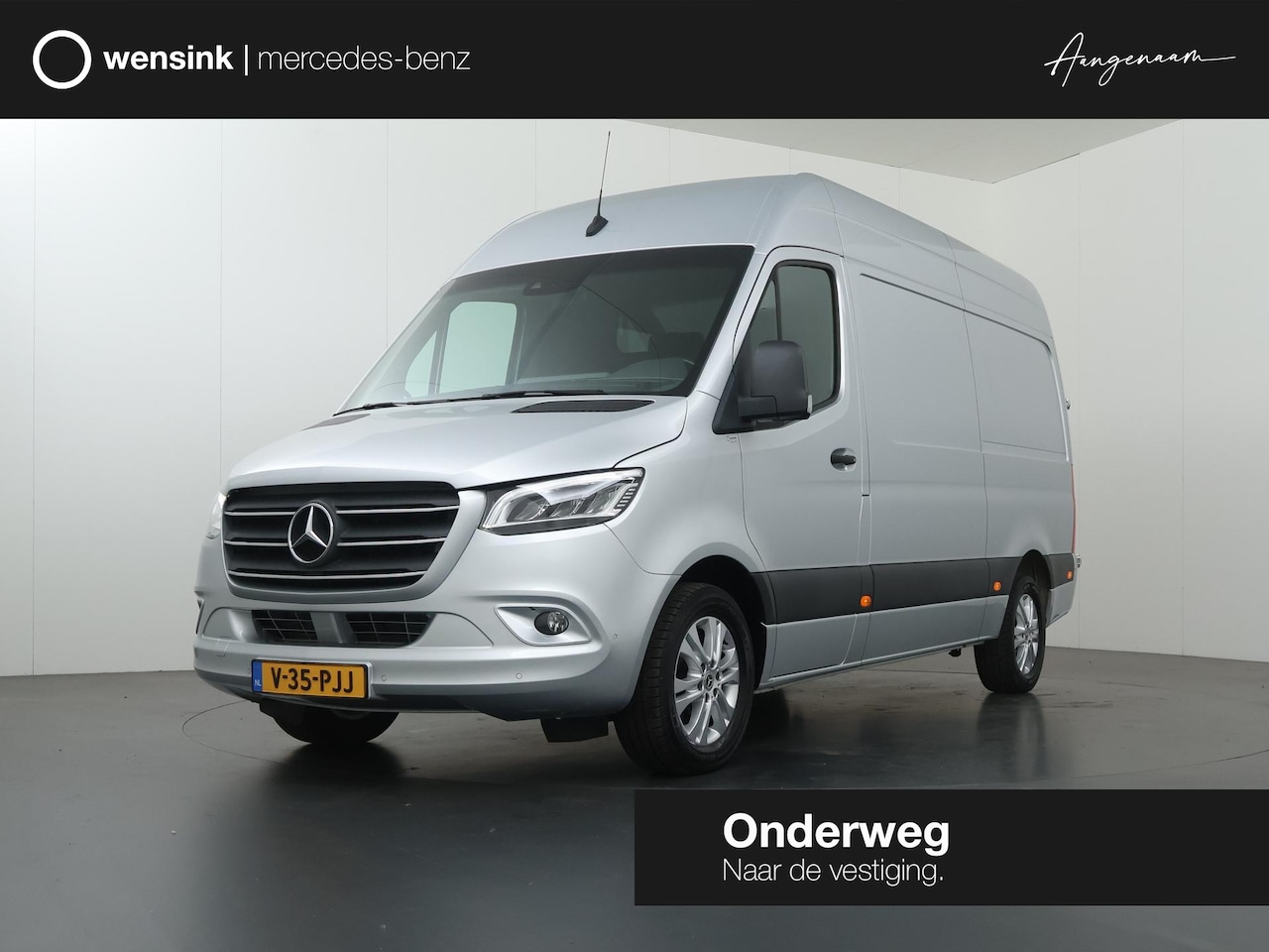 Mercedes-Benz Sprinter - 316 CDI | Aut. | L2 H2 | 3500KG. AHW | Standkachel | LM Velgen | Parkeersensoren | Zijruit - AutoWereld.nl