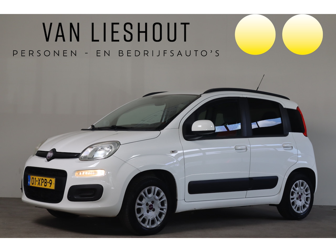 Fiat Panda - 0.9 TwinAir Lounge NL-Auto!! Airco I Stuurbekr., - AutoWereld.nl