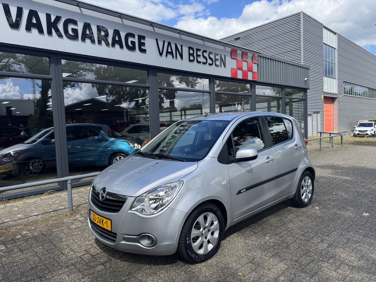 Opel Agila - 1.2 Enjoy HOGE ZIT-AUTOMAAT-AIRCO - AutoWereld.nl