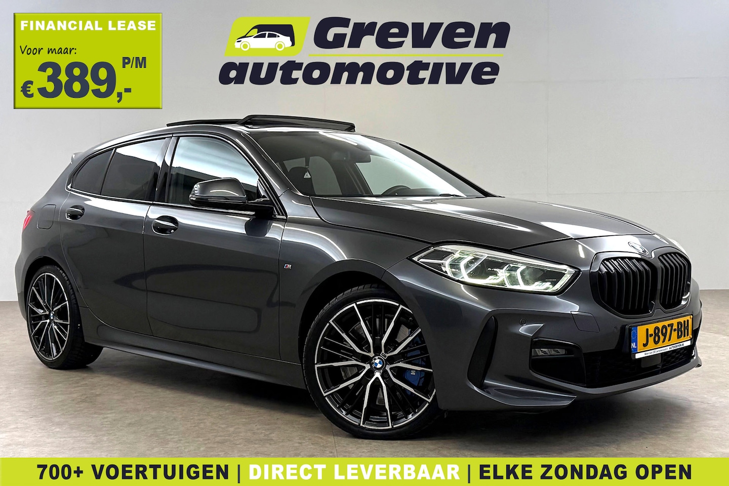 BMW 1-serie - 118i Executive Edition M-Sport | Pano | Virtual | Sfeer | Carplay | Cruise | Parkeersens. - AutoWereld.nl